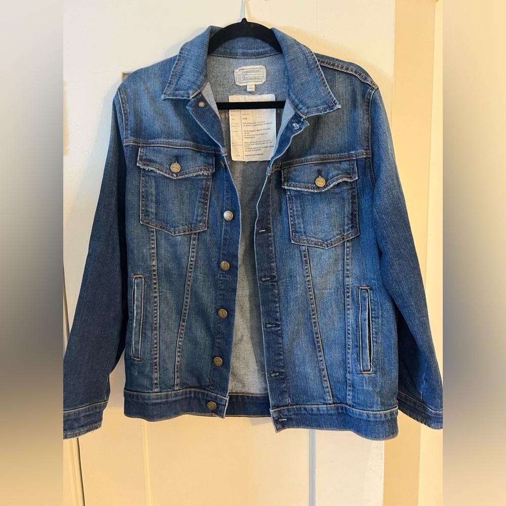 Current/Elliott Women’s Jean Oversized Jacket